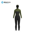 Seaskin Womens 5/4mm Wetsuits Neoprene Hooded