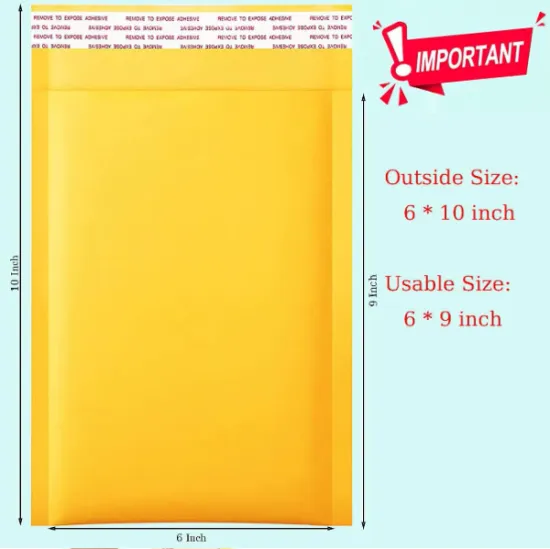 Premium Box Packaging Paper Combined with Bubble Bags