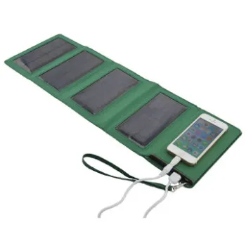 8,000mAh Solar Power Bank for iPhone and Other Smartphones