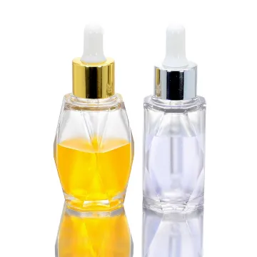 Luxury cosmetic dropper thick wall bottle essential oil PETG bottle