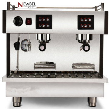 SCM-02 Coffee Shop Double Head Semi-Auto Espresso Machine