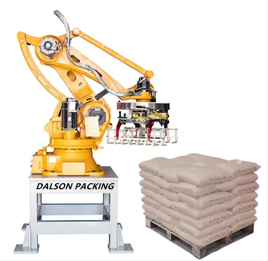 Robot Palletizing Suction Gripper for Carton Boxes and Bottles