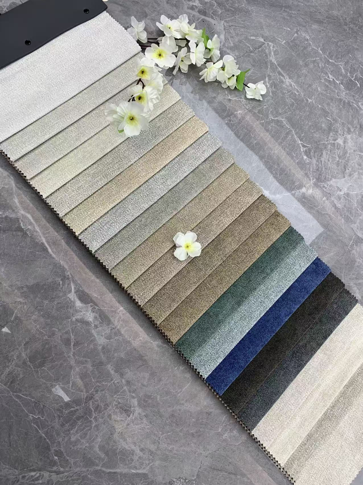 Elegant Textured Sofa Fabric for Residential Furniture