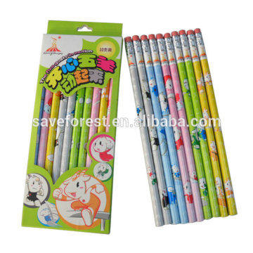 Eco-friendly recycle newspaper pencil paper products
