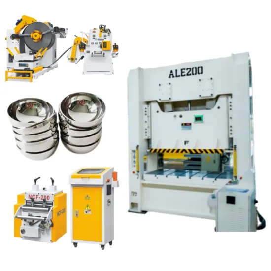 Customizable 200T Punching Machine for Metal Bowl Production Line