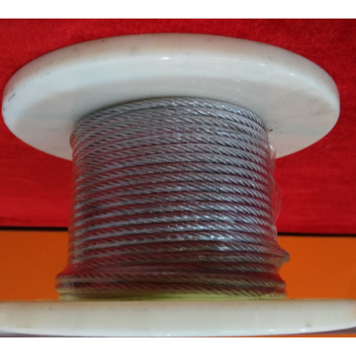 7X7 stainless steel wire rope 1/16in 304