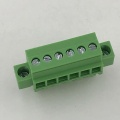 3.81mm pitch straight pluggable terminal block with screws