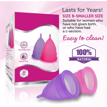 Custom Reusable Food Grade Silicone Menstrual Cup