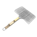 Rostfritt stål Picknick Square BBQ Grill Net Mesh