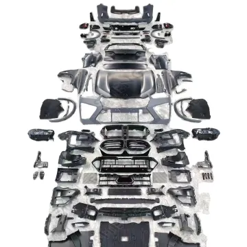 BMW X5 E70 to G05 LCI 2023-2024 Body Part Upgrades: Bumpers, Hood, Fenders, Headlights, Taillights