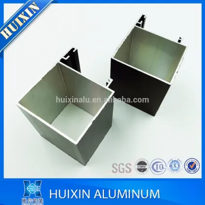 Tanzania diy aluminium window frames Silver color aluminum front door