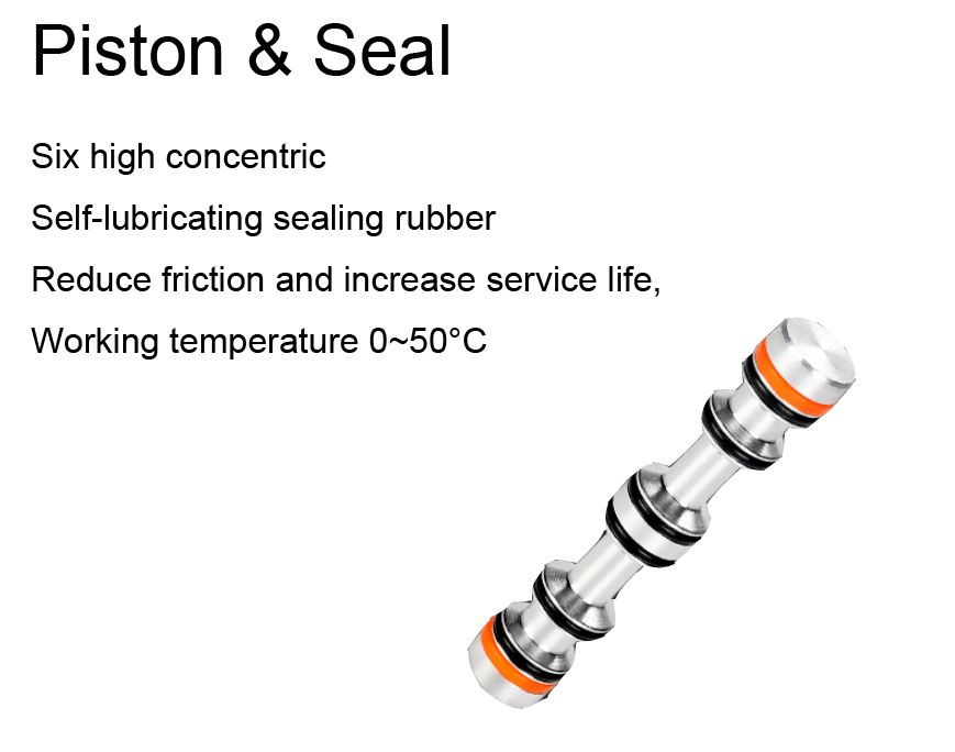 4V pneumatic solenoid valve pilot and 4 high concentric seal