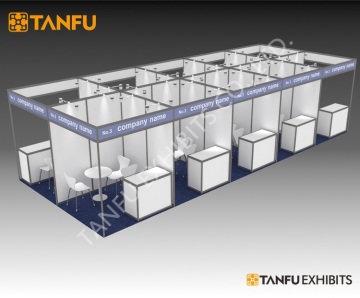 TANFU 2x2 or 2mx2m Standard Exhibition Booth for Trade Show