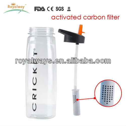 hot sell 24oz Tritan filter water bottle BPA Free
