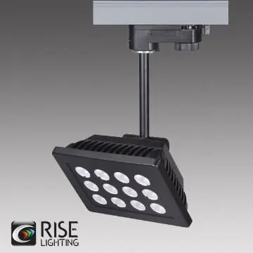 12w CREE Q3 LED Track Lights 3phase track rail