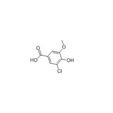 Ácido 62936-23-6,3-Chloro-4-Hydroxy-5-Methoxybenzoic CAS
