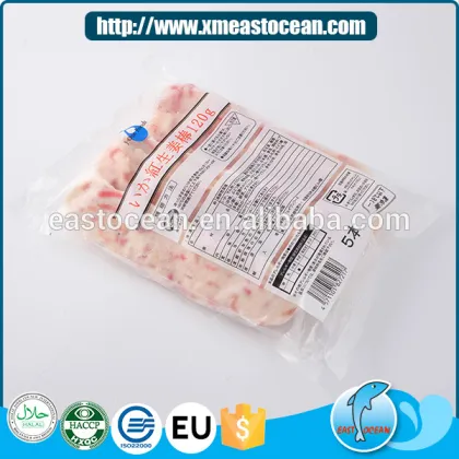 Japanese flavor decilious seafood snack squid ginger cake