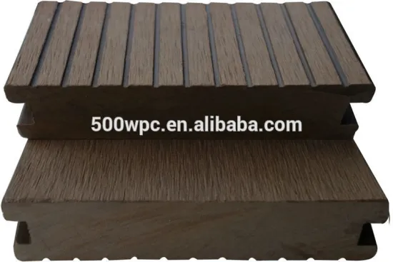 Eco-friendly Outdoor Wood- plastic Composite Waterproof wood flooring