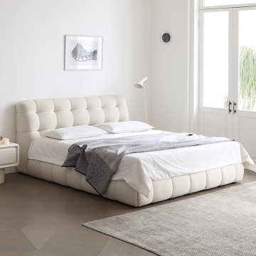 Moderne hölzerne Kingsize -Kingsize -Bettenbettrahmen - Luxus -Vintage -Schlafzimmermöbel