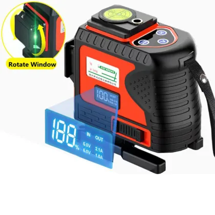 Yilong 360 Degree 3D Auto Rotary Laser Level Tool