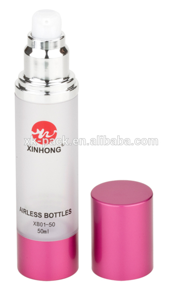 cosmetic aluminum airless bottle