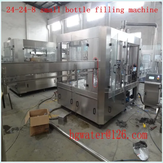 24-24-8 8000 bottles/hour small bottle filling machine