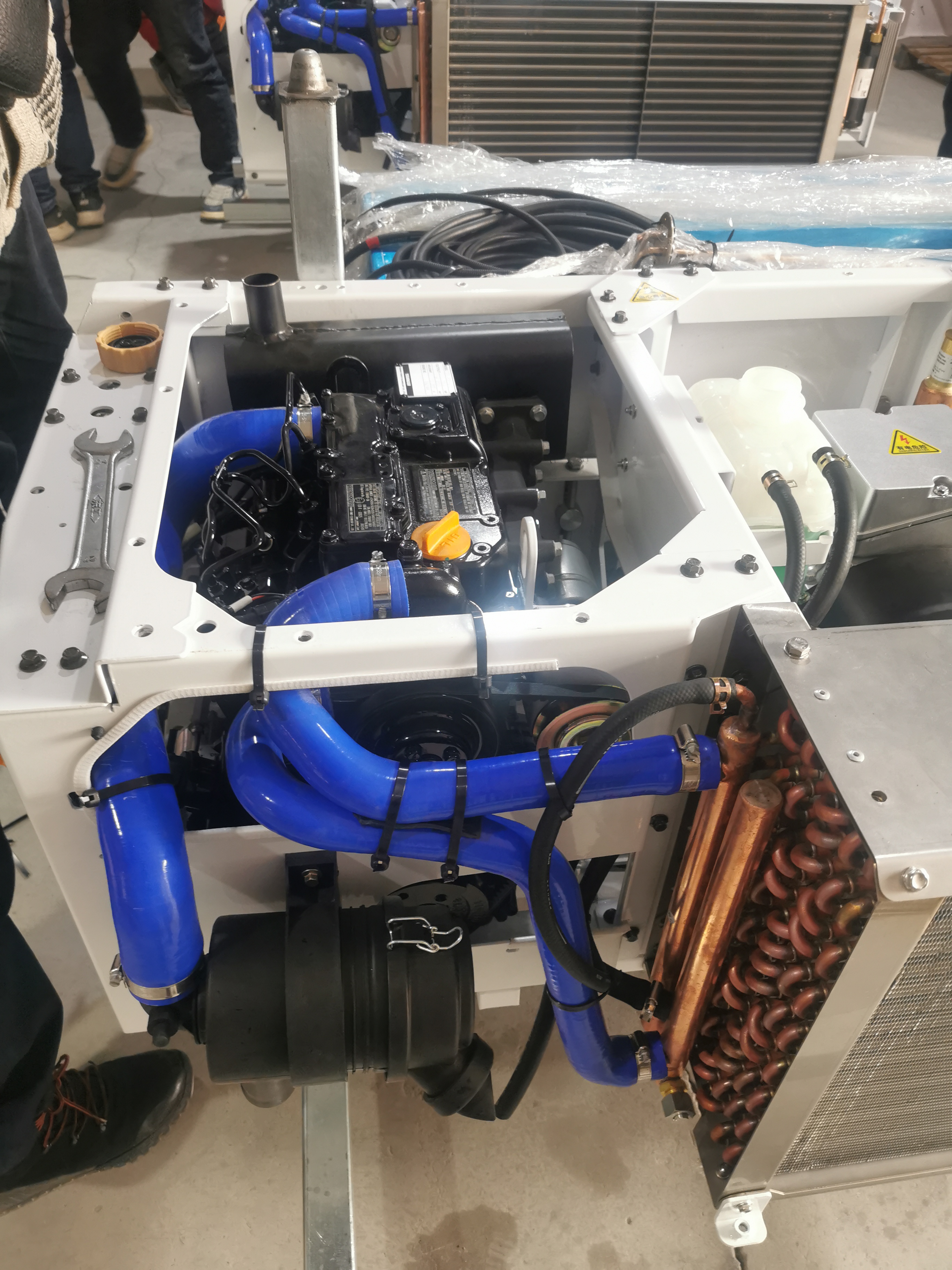 Diesel Engine Drive Reefer Unit With Electric Standby Function, High ...