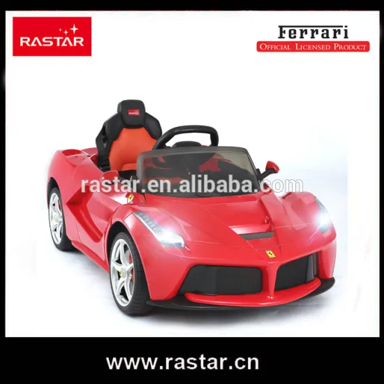 Rastar 2016 new products kids toys radio control ride on car