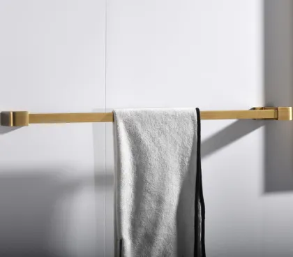 HONGDEC Modern Bathroom Hardware Set: Towel Rack & Accessories