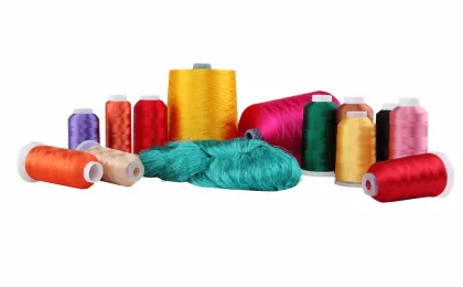 Yarn Dyed 100% Viscose Rayon Embroidery Thread