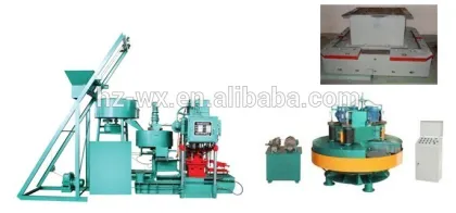 Terrazzo tile making machine