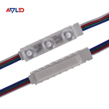 UL CE & RoHS Certified IP68 DC12V SMD 2835 RGB Dimmable LED Modules with 21lm/w Efficiency and 5-Year Warranty