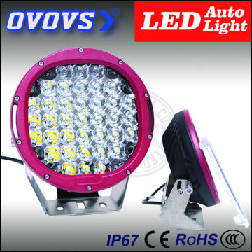 OVOVS IP68 bright waterproof 9 inch 111w led work light for atv suv