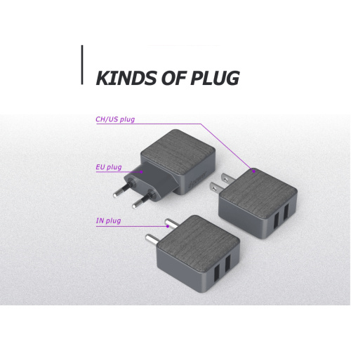 Moda 12W Cargador de teléfono móvil de carga rápida