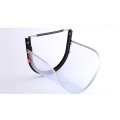 Aluminum edge Polycarbonate Face shields