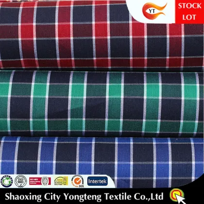 China Manufacture African Fabrics Textile Yarn Dyed Fabric