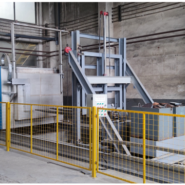 Forklift tipi ısıl işlem fırını
