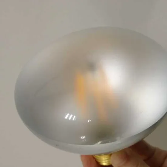 big R95 frosted glass led filament bulb