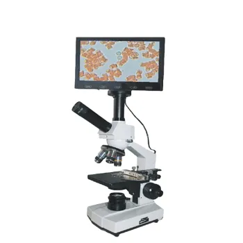 Clinic use live blood analysis cell biological microscope testing machine