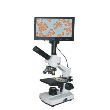 Clinic use live blood analysis cell biological microscope testing machine