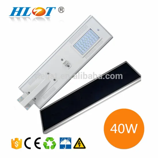 3 years warranty 40w outdoor system led solar street lighting