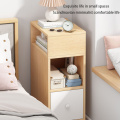 Bedside Table Ultra Narrow Shelf Small Cabinet Bedroom Mini Bedside Cabinet Long Bar Cabinet For Bedroom Living Room