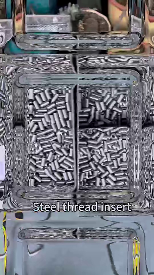 Stainless Steel M2 Self-Tapping Slotted  Screw Zinc Material Threaded Insert