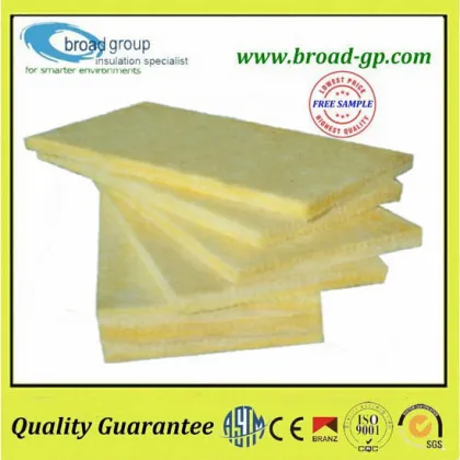 Sound absorbing insulation glass wool board