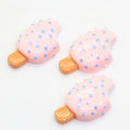 100 Pieces Mix Ice-Cream Resin Flat Back Cabochons Miniature Art Supply Decoration Slime Charm Craft