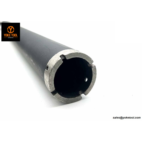 Λέιζερ συγκολλημένος διαμαντένια τρυπάνια πυρήνα για ενισχυμένο σκυρόδεμα