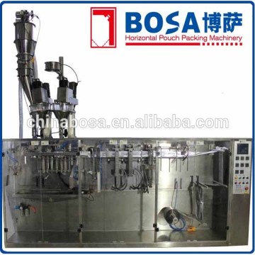 two linked sachet making and filling machine high efficiency