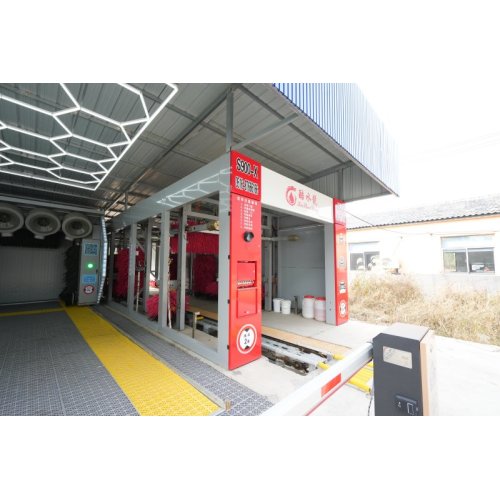 kushuilong tunnel car washing machine advantages