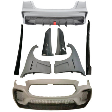 Auto Parts for Maserati Quattroporte Body Kit: Front and Rear Bumpers, Side Skirts, Hood Upgrades