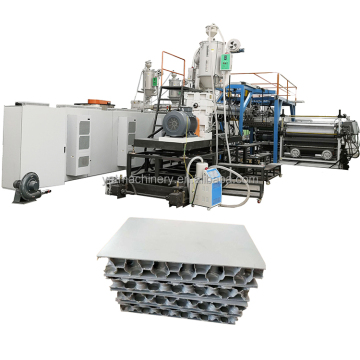 Affordable PP Hollow Construction Board and Honeycomb Sheet Production Line for Building Materials Manufacturing